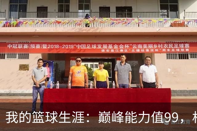 我的篮球生涯：巅峰能力值99，相似勒布朗·詹姆斯